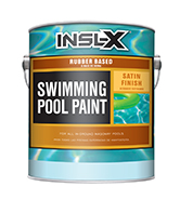 Capital City Paint Center Rubber Based Swimming Pool Paint provides a durable low-sheen finish for use in residential and commercial concrete pools. It delivers excellent chemical and abrasion resistance and is suitable for use in fresh or salt water. Also acceptable for use in chlorinated pools. Use Rubber Based Swimming Pool Paint over previous chlorinated rubber paint or synthetic rubber-based pool paint or over bare concrete, marcite, gunite, or other masonry surfaces in good condition.

OTC-compliant, solvent-based pool paint
For residential or commercial pools
Excellent chemical and abrasion resistance
For use over existing chlorinated rubber or synthetic rubber-based pool paints
Ideal for bare concrete, marcite, gunite & other masonry
For use in fresh, salt water, or chlorinated poolsboom